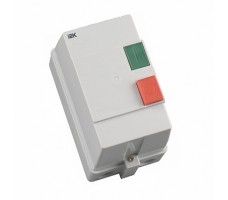 Пускатель магнитный КМИ 25А катушка управления 220В АС IP54 с кнопками ПС РТИ-1323 (КМИ-22560)