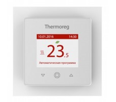 Терморегулятор сенсорный программируемый Thermo Thermoreg TI 970, белый